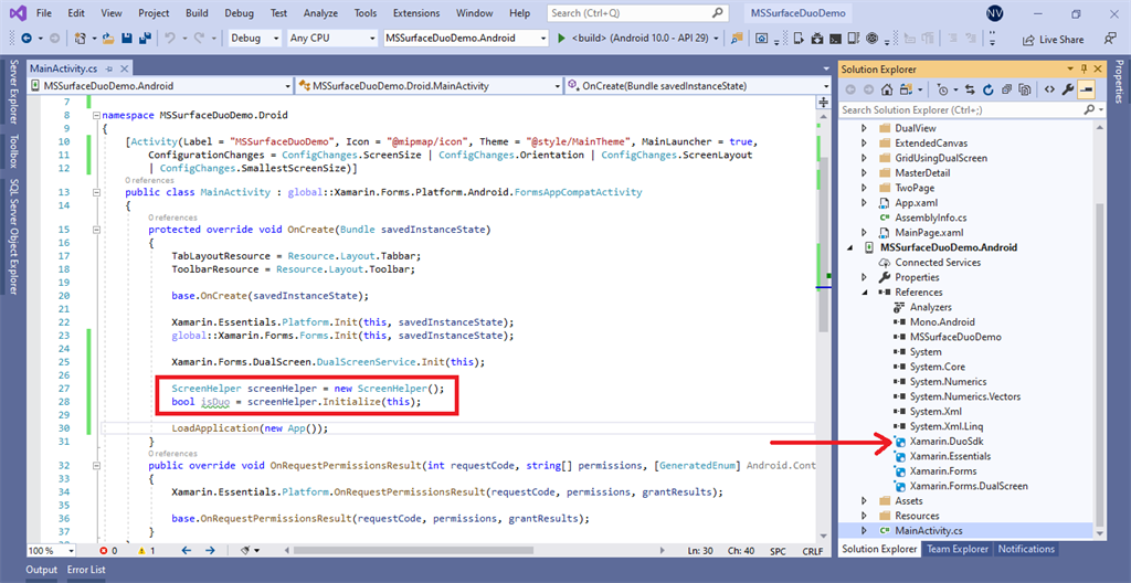 Check is dual screen device or not